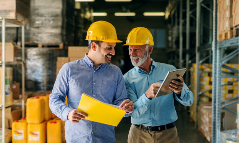 Warehouse managers optimizing space